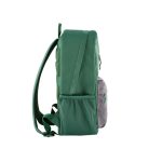 HP Mochila Campus verde con diseño ergonómico, amplia capacidad y comodidad para portátiles SKU 7K0E4AA
