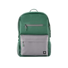 HP Mochila Campus verde con diseño ergonómico, amplia capacidad y comodidad para portátiles SKU 7K0E4AA