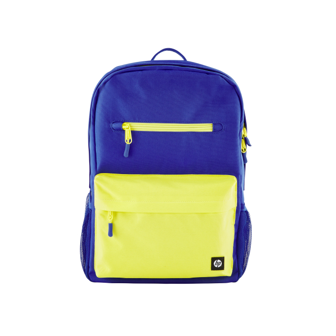 HP Mochila Campus azul resistente y espaciosa Mochila HP Campus en color azul, ideal para portátiles y accesorios, con gran capacidad y compartimentos diversos. SKU: 7K0E5AA