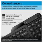 HP Teclado inalámbrico de modo dual modelo 475, SKU 7N7B9AA#ABE, con conectividad robusta y diseño ergonómico.