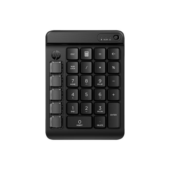 HP Teclado Numérico Inalámbrico Programable con Conectividad Avanzada Teclado numérico inalámbrico programable HP 435, especificación SKU 7N7C3AA