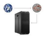 HP Z6 G5 A Torre Workstation con procesador AMD Ryzen Threadripper PRO 7965WX, 64 GB de RAM DDR5, 1 TB SSD y Windows 11 Pro, SKU 82F97ET#ABE