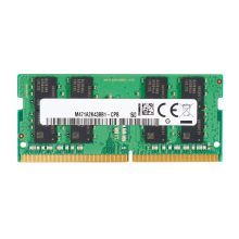 Vista de cerca de la memoria HP SODIMM DDR4 3200 MHz de 16 GB con SKU 8C4X9AA, mostrando sus detalles y diseño compacto.