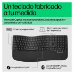 Teclado HP 680 Comfort en modo dual, con diseño ergonómico y SKU 8T6L8AA#ABE