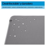 HP Alfombrilla de escritorio desinfectable, modelo 205, SKU 8X597AA, ideal para ratones, resiste limpieza constante