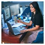 HP ZBook Studio G11, estación de trabajo móvil con procesador Intel Core Ultra 7, pantalla de 16 pulgadas WUXGA, 32 GB de RAM DDR5, 1 TB SSD, NVIDIA RTX 2000 GPU, Wi-Fi 7, Windows 11 Pro. SKU: 98L20ET#ABE