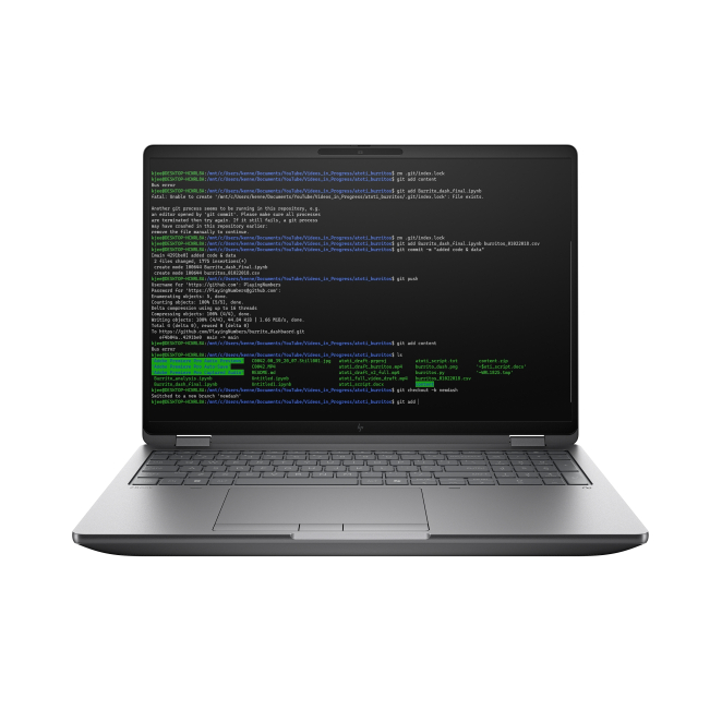 HP ZBook Fury G1i 16 inch Mobile Workstation con Intel Core Ultra 7 y 32 GB de RAM Portátil HP ZBook Fury G1i de 16 pulgadas con Intel Core Ultra 7, 32 GB DDR5, Wi-Fi 7 y Windows 11 Pro - SKU 98L92ET#ABE