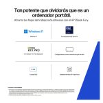 Portátil HP ZBook Fury G1i de 16 pulgadas con Intel Core Ultra 7, 32 GB DDR5, Wi-Fi 7 y Windows 11 Pro - SKU 98L92ET#ABE