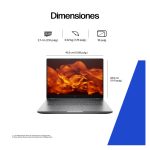 HP ZBook Fury G1i de 18 pulgadas, estación de trabajo móvil con Intel Core Ultra 9 285HX, 64 GB DDR5-SDRAM, Wi-Fi 7 y Windows 11 Pro. SKU 98L94ET#ABE