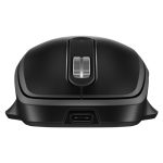 Imagen del ratón inalámbrico HP recargable ultrarrápido modelo 515, SKU 9C2F7AA#ABB, destacando su diseño ergonómico y funcionalidad ultrarrápida