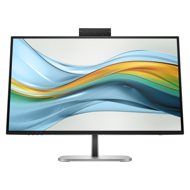 HP Monitor de videoconferencia QHD USB-C de 27 pulgadas Monitor de videoconferencia HP Series 5 Pro de 27 pulgadas con resolución QHD y puerto USB-C, SKU 9E0Y9UT#ABB