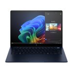 Imagen del HP EliteBook Ultra G1q con Qualcomm Snapdragon, pantalla táctil 2.2K de 14 pulgadas, 32 GB LPDDR5x-SDRAM, 1 TB SSD, Wi-Fi 7 y Windows 11 Pro en color azul, SKU 9M4E3AT#ABE