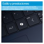 Imagen del HP EliteBook Ultra G1q con Qualcomm Snapdragon, pantalla táctil 2.2K de 14 pulgadas, 32 GB LPDDR5x-SDRAM, 1 TB SSD, Wi-Fi 7 y Windows 11 Pro en color azul, SKU 9M4E3AT#ABE