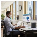 HP Pro Mini 400 G9 con procesador Intel Core i5-12500T, 16 GB de RAM DDR4-SDRAM, 512 GB SSD y Windows 11 Pro, SKU 9M926AT#ABE, Mini PC de color negro