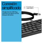 HP Teclado de sobremesa con cable, modelo 320K, ergonómico y fiable SKU: 9SR37UT#ABE