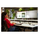 HP combinación de teclado y ratón inalámbricos recargables multidispositivo, color negro, SKU 9T5B0UT#ABE