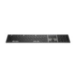 HP teclado inalámbrico recargable multidispositivo 720, referencia SKU 9T5B1AA#ABE, con diseño ergonómico y teclas de alta sensibilidad