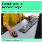 Teclado inalámbrico recargable multidispositivo HP 725, flexible y versátil, SKU 9T5B2AA#ABE