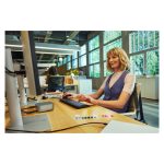 Teclado inalámbrico recargable multidispositivo HP 725, flexible y versátil, SKU 9T5B2AA#ABE