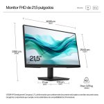 Monitor HP Series 3 Pro con pantalla FHD de 21,5 pulgadas, modelo 322pf, SKU 9U5B0UT#ABB