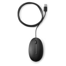 HP Ratón de sobremesa con cable 320M, diseño ergonómico, SKU 9VA80AA#AC3