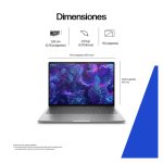 HP ZBook 8 G1i 16 Wolf Pro Security Edition con Intel Core Ultra 9 285H, 16 pulgadas táctil WUXGA, 64GB RAM, 1TB SSD, NVIDIA RTX 500 Ada, Wi-Fi 7 y Windows 11 Pro, SKU A3ZQ5ET#ABE