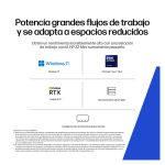 HP Z2 Mini G1i Workstation Desktop PC con Wolf Pro Security Edition, procesador Intel Core Ultra 7, 32GB DDR5-SDRAM, NVIDIA RTX 2000 Ada, Windows 11 Pro, SKU A40M5ET#ABE.