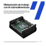 HP Z2 Mini G1a Workstation Desktop PC Wolf Pro Security Edition, AMD Ryzen AI Max PRO 390, 32 GB LPDDR5x-SDRAM, Windows 11 Pro, Negro, SKU A40N0ET#ABE