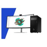 HP Z2 Tower G1i Workstation desktop PC con Intel Core Ultra 7 265K, 32 GB de memoria DDR5-SDRAM, tarjeta gráfica NVIDIA RTX 2000 Ada, y Windows 11 Pro. SKU: A40NXET#ABE