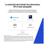 Ordenador de torre HP Z1 Tower G1i Wolf Pro Security Edition, Intel Core Ultra 7, 32 GB de RAM DDR5, 1 TB SSD, NVIDIA GeForce RTX 4060, Windows 11 Pro, SKU A40NYET#ABE