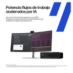 Ordenador de sobremesa HP Z2 SFF G1i Workstation, Intel Core Ultra 7, 32 GB DDR5-SDRAM, NVIDIA RTX A400, Windows 11 Pro, SKU: A40QDET#ABE, color negro