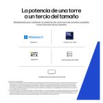 Ordenador de sobremesa HP Z2 SFF G1i Workstation, Intel Core Ultra 7, 32 GB DDR5-SDRAM, NVIDIA RTX A400, Windows 11 Pro, SKU: A40QDET#ABE, color negro