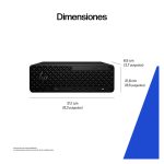 Ordenador de sobremesa HP Z2 SFF G1i Workstation, Intel Core Ultra 7, 32 GB DDR5-SDRAM, NVIDIA RTX A400, Windows 11 Pro, SKU: A40QDET#ABE, color negro