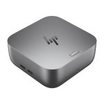 Base de acoplamiento HP Thunderbolt 4 Ultra de 280 W G6, SKU AW5M5UT#ABB, diseñada para portátiles, con múltiples puertos para conectividad avanzada