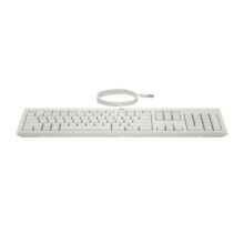 Vista del combo de teclado y ratón con cable HP 225, conexión USB, SKU AW5S6AA#ABE