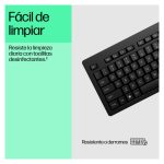 HP Teclado con cable USB 125 G2, diseño ergonómico y resistente, SKU AY2Y7AA#ABE