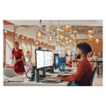 Monitor HP Series 3 Pro de 23.8 pulgadas con resolución Full HD de 1920x1080 píxeles y pantalla LCD en color negro, SKU B0BU9UT#ABB