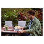 Portátil HP EliteBook X Flip G1i híbrido 2-en-1 con procesador Intel Core Ultra 5, pantalla WUXGA de 14 pulgadas, 16 GB de RAM, 512 GB SSD, Wi-Fi 7 y Windows 11 Pro, SKU B69A2ET#ABE