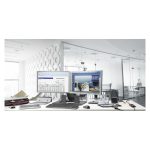 Imagen de la unidad externa USB DVDRW de HP, modelo F2B56AA, utilizada para grabación de DVD y CD.