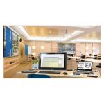 Imagen de la unidad externa USB DVDRW de HP, modelo F2B56AA, utilizada para grabación de DVD y CD.