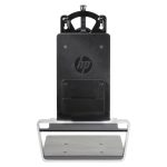 Centro de trabajo integrado de HP para Desktop Mini y Thin Client, compatible con G1V61AA, diseñado para ahorrar espacio y mejorar la organización de la oficina