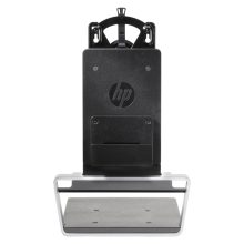 Centro de trabajo integrado de HP para Desktop Mini y Thin Client, compatible con G1V61AA, diseñado para ahorrar espacio y mejorar la organización de la oficina