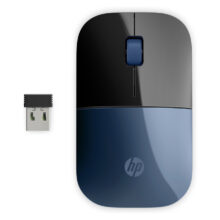 HP Ratón inalámbrico modelo Z3700 en color azul, ergonómico y portátil, SKU V0L81AA#ABB