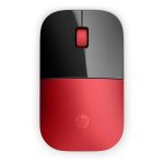 HP Ratón inalámbrico rojo modelo Z3700, SKU V0L82AA#ABB, diseño elegante y ergonómico ideal para uso diario.
