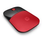 HP Ratón inalámbrico rojo modelo Z3700, SKU V0L82AA#ABB, diseño elegante y ergonómico ideal para uso diario.