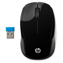 HP Ratón inalámbrico 200 con diseño ergonómico y alta precisión, SKU X6W31AA#ABB