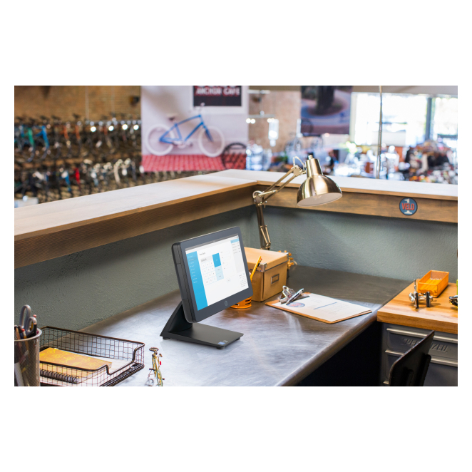 HP RP2 Einzelhandelssystem, Modell 2000 (ENERGY STAR) J1900 2 GHz Todo-en-Uno 35,6 cm (14″) 1366 x 768 Pixeles Pantalla táctil Negro 4 HP RP2 fácil uso pantalla táctil