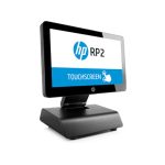HP RP2, Modelo 2000 (ENERGY STAR) con procesador J1900 de 2 GHz, pantalla táctil de 35,6 cm (14 pulgadas) con resolución 1366 x 768 pixeles, color negro, SKU J9C77EA