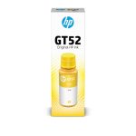 Imagen de la botella de tinta original HP GT52 amarilla de 70ml con el SKU M0H56AE para impresoras HP.