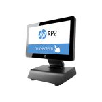 HP RP2 Retail System Modelo 2030, J2900 2,41 GHz, Todo-en-Uno de 14 pulgadas con Pantalla Táctil, Resolución 1366 x 768, Negro, SKU M5V10EA